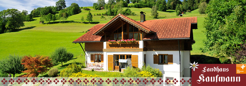 Ferienwohnungen Landhaus Kaufmann Vorderhindelang