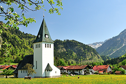 Die katholische Kirche in Bad Oberdorf